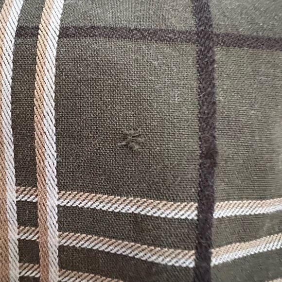 Michael Kors Button Down Plaid Long Sleeve Shirt - Picture 2 of 6